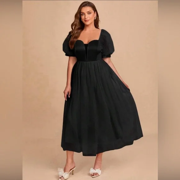shein plus size bridesmaid dresses Mermaid Navy Bridesmaid Dresses Cap Sleeves Long Bridesmaid Dresses Simple Bridesmaid  Dress MA081